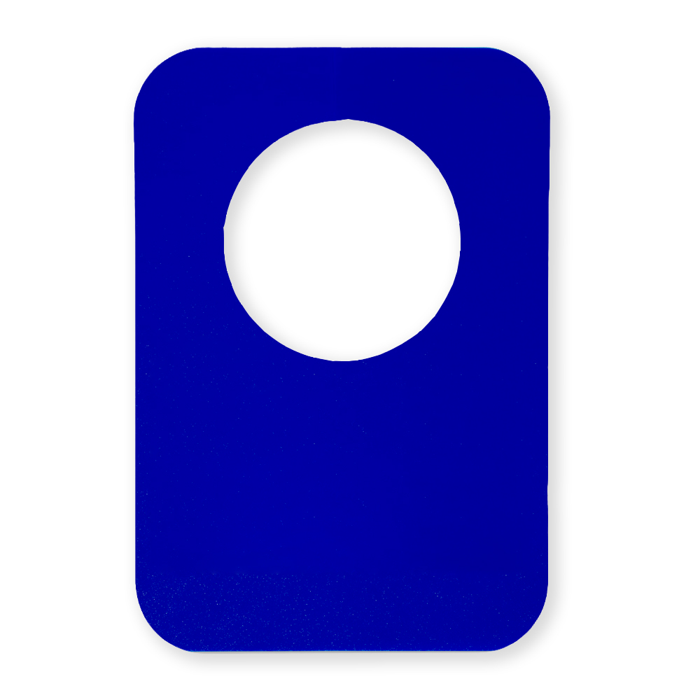 Mirror Hangers in Blue