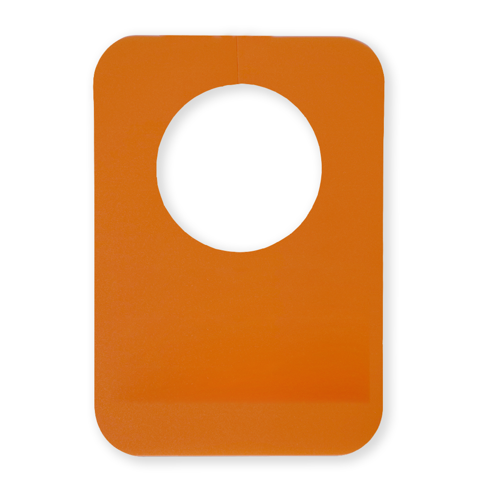 Mirror Hangers in Orange