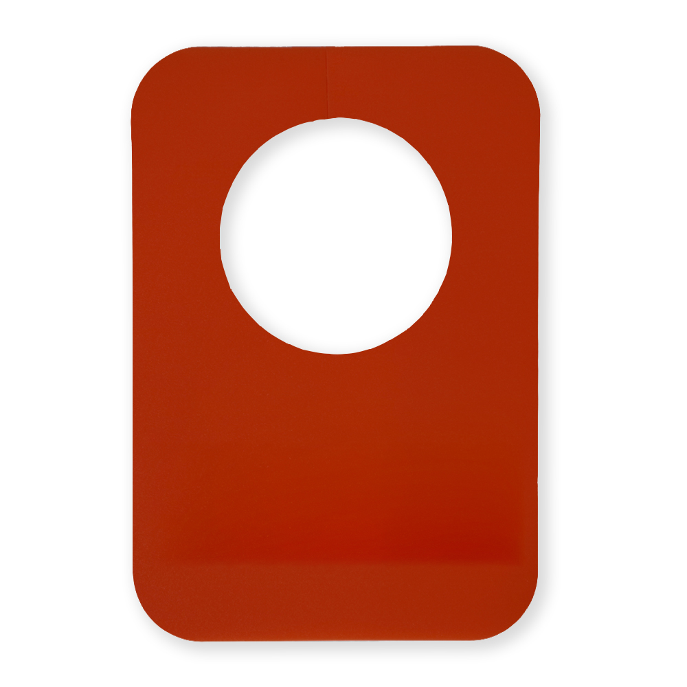 Mirror Hangers in Red
